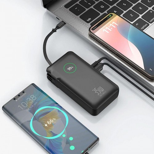 Портативное ЗУ Power Bank WIWU Wi-P049 PD20W with cable 10000 mAh