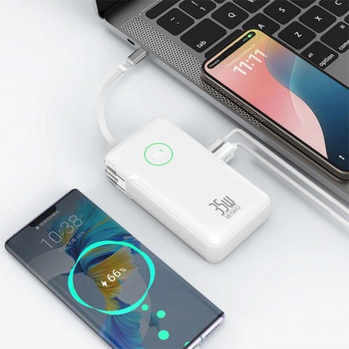 Портативное ЗУ Power Bank WIWU Wi-P049 PD20W with cable 10000 mAh