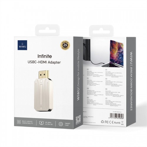 Переходник WIWU Wi-HB004 Infinite USB-C to HDMI