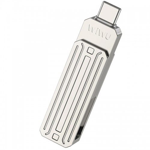 Флеш-накопитель Wiwu Wi-FD001 3in1 (USB-A/C/L) USB 3.0 — 64GB