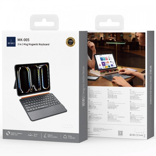 Чехол-клавиатура WIWU MK-005 3 in 1 for iPad Pro 11" (2024)