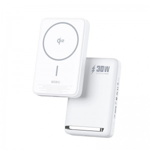 Портативний ЗП Power Bank WIWU Wi-P031 Magnetic з БЗП 30W 10000 mAh