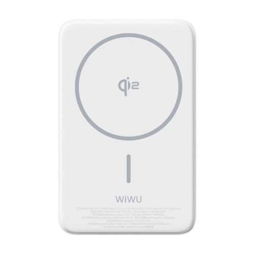 Портативное ЗУ Power Bank WIWU Wi-P031 Magnetic с БЗУ 30W 10000 mAh