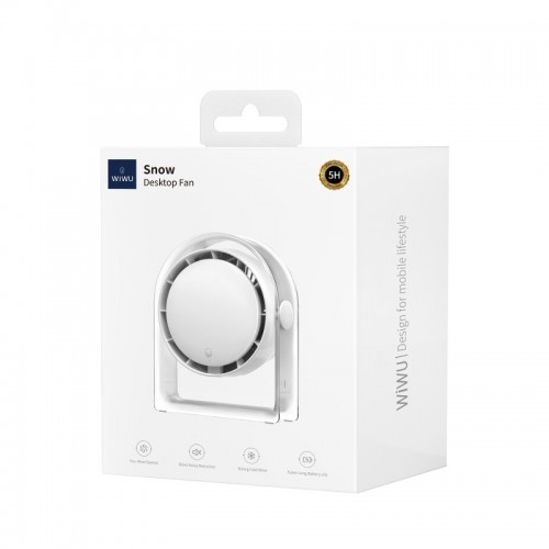 Портативный вентилятор WIWU WI-FS07 Snow desktop fan