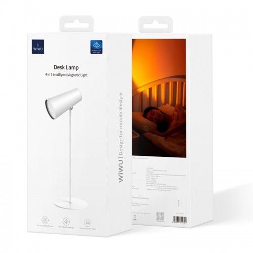 Настольная LED лампа WIWU Wi-D8 Desk Lamp 4 in1 Intelligent Magnetic Light