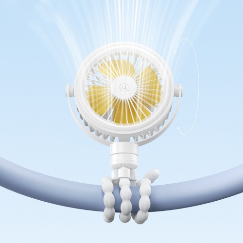 Портативный вентилятор Usams ZB289 Baby Stroller fan 2000mAh