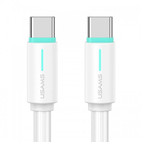 Дата кабель Usams US-SJ734 Bicolor Charging YR Ser. Type-C to Type-C 60W (1m)