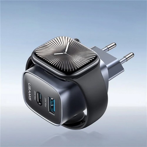СЗУ Usams US-CC293 T67 Multifunctional iWatch Charger 20W (1USB-A/1C)