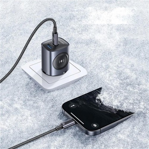 СЗУ Usams US-CC293 T67 Multifunctional iWatch Charger 20W (1USB-A/1C)