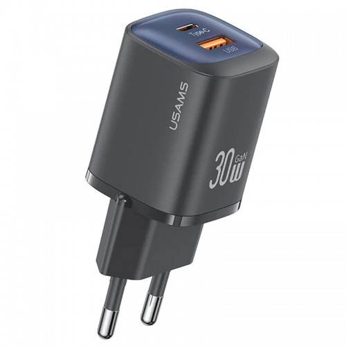 СЗУ Usams US-CC261 GaN JC Ser. 20W (2USB-C) + кабель Type-C to Type-C