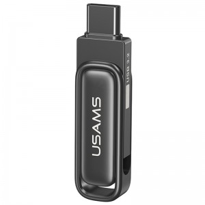 Флеш-накопитель Usams US-ZB348 USB 3.2 Type-C Dual Ports – 128GB