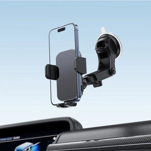 Автодержатель с БЗУ Acefast D53 with Electric Clamp for Dashboard