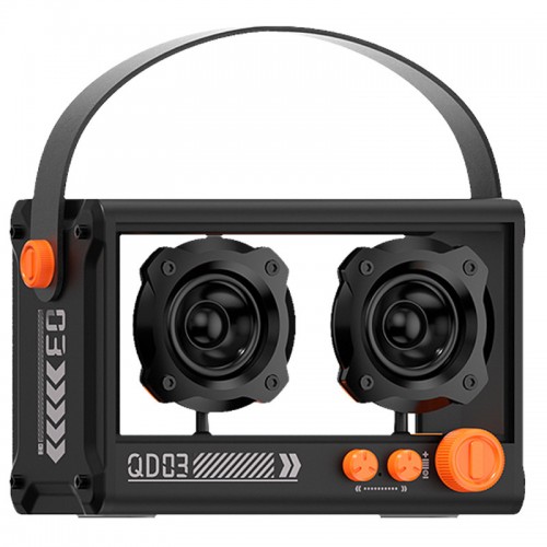 Bluetooth колонка QD03 Transparent с микрофоном