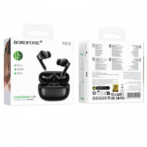 Беспроводные TWS наушники Borofone FQ10 Joyful
