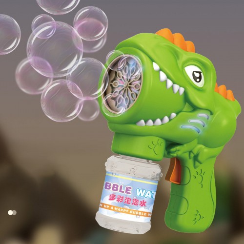 Пістолет з мильними бульбашками H007 Dinosaur + bottle 50ml