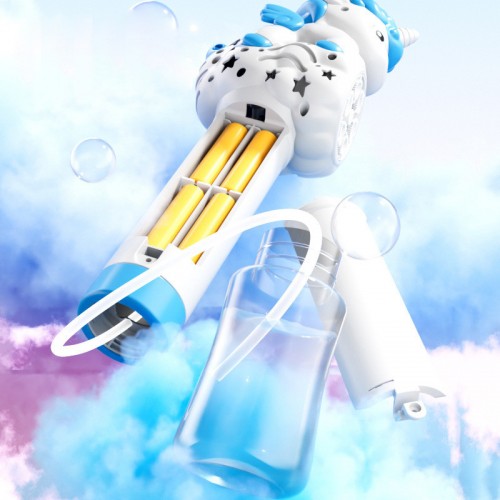Пістолет з мильними бульбашками H055 Little Unicorn + bottle 50ml