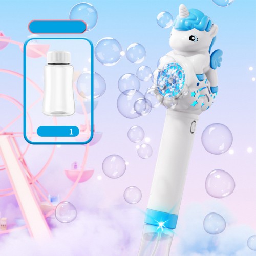 Пістолет з мильними бульбашками H055 Little Unicorn + bottle 50ml