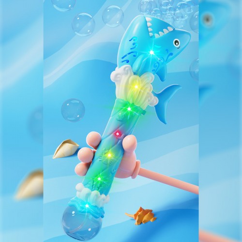 Пістолет з мильними бульбашками H038 Shark + bottle 50ml