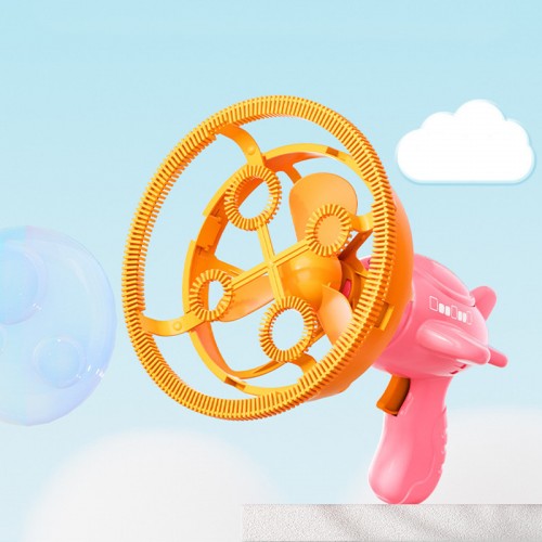 Пістолет для мильних бульбашок H035 Bubble Gun з пропелером 2in1 + bottle 250ml