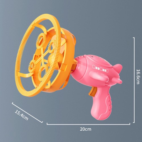 Пістолет для мильних бульбашок H035 Bubble Gun з пропелером 2in1 + bottle 250ml