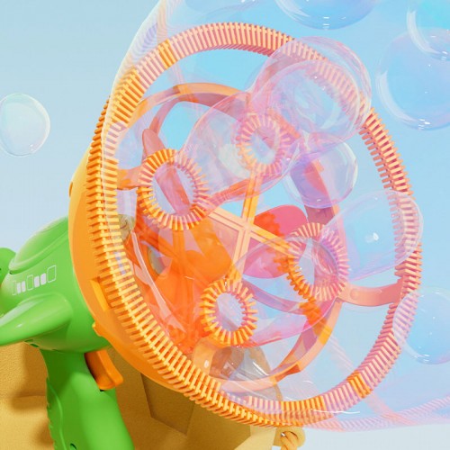Пістолет для мильних бульбашок H035 Bubble Gun з пропелером 2in1 + bottle 250ml