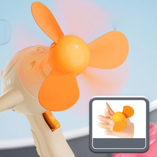 Пістолет для мильних бульбашок H035 Bubble Gun з пропелером 2in1 + bottle 250ml
