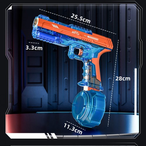 Водяний акумуляторний пістолет Water Gun 66-35 (500ml) with lithium battery