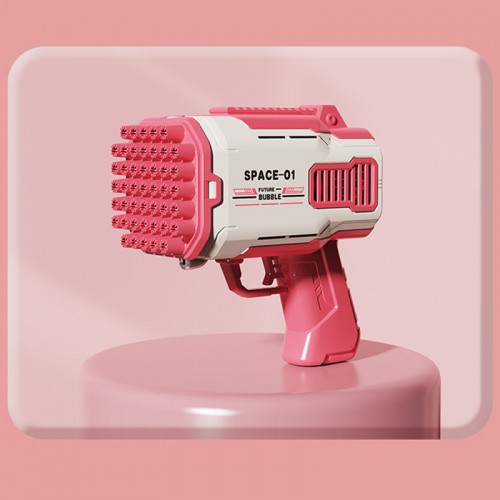 Пістолет для мильних бульбашок Bubble Gun 698-20 з насадками на 32/45 отворів 50ml