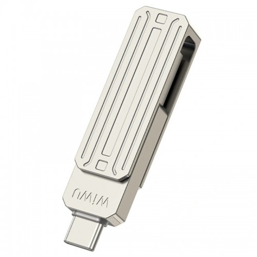 Флеш-накопитель Wiwu Wi-FD001 3in1 (USB-A/C/L) USB 3.0 — 32GB
