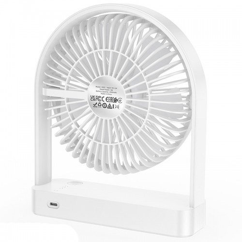 Настольный вентилятор Hoco HX65 ultra-thin desktop fan 2000 mAh