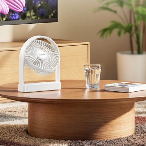 Настольный вентилятор Hoco HX65 ultra-thin desktop fan 2000 mAh