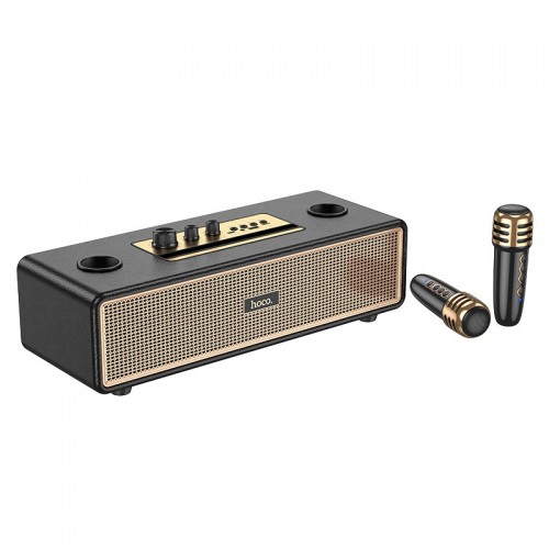 Bluetooth Колонка Hoco BS63 Graceful + два микрофона