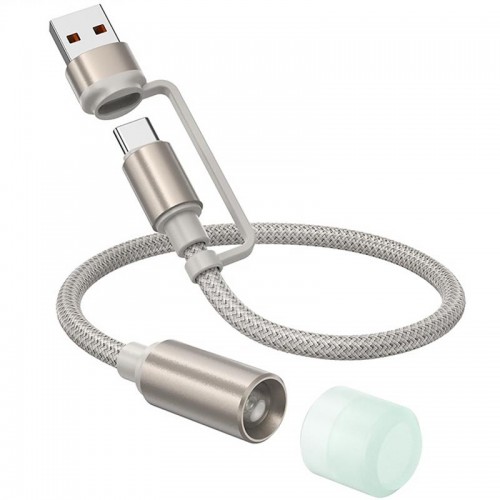 Кабель-светильник Hoco UA38C USB/Type-C to LED (0.3m)