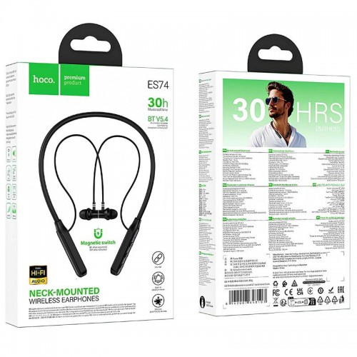 Bluetooth наушники Hoco ES74 Refinado neck-mounted