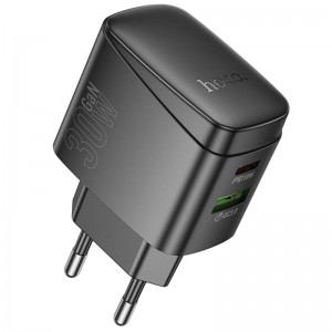 СЗУ Hoco CS61A Bright PD30W+QC3.0 (1USB-A/1C)