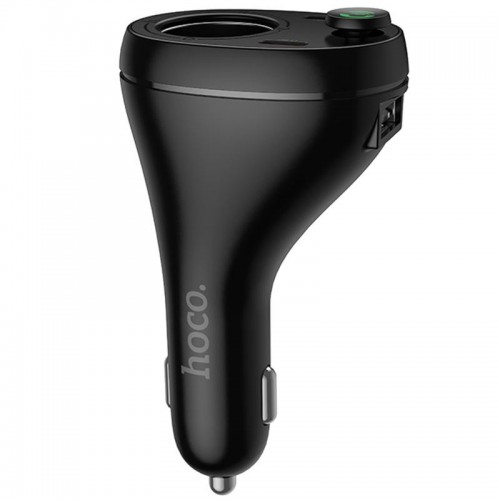 АЗУ FM модулятор Hoco E88 Star cigarette lighter 35W (2USB-C)