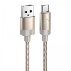 Дата кабель Hoco X117 Star USB to Type-C 3A (1m)