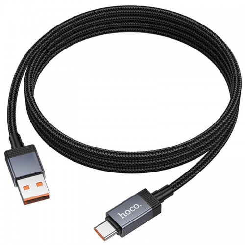 Дата кабель Hoco X118 Generous with display USB to Type-C 5A (1m)