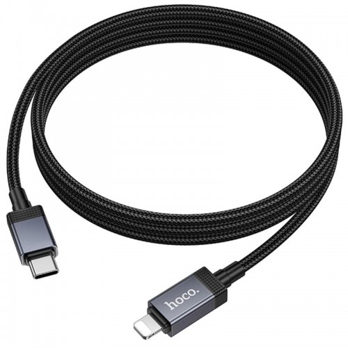 Дата кабель Hoco X118 Generous with display Type-C to Lightning 27W (1m)