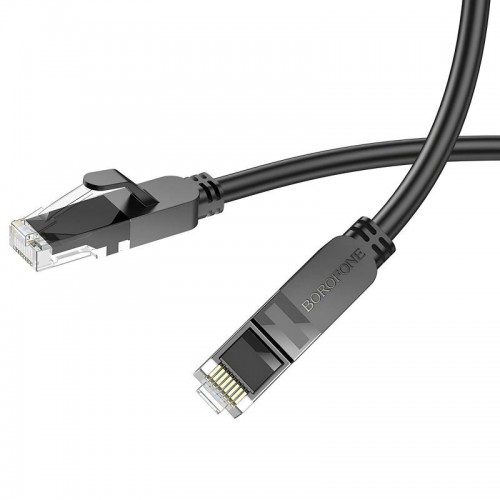 Кабель (патч-корд) Borofone BUS01 Category 6 Gigabit (8m)