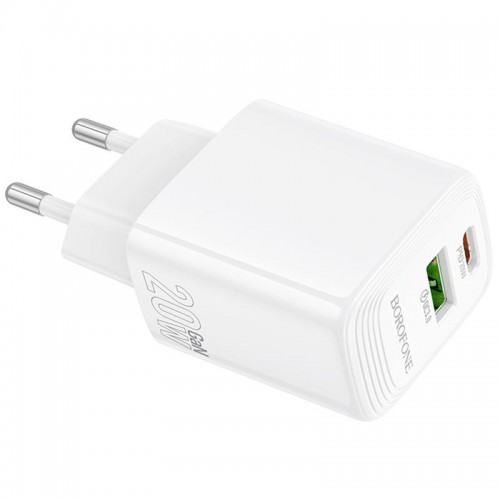 СЗУ Borofone BN27 Fuente PD20W+QC3.0 (1USB-A/1C)
