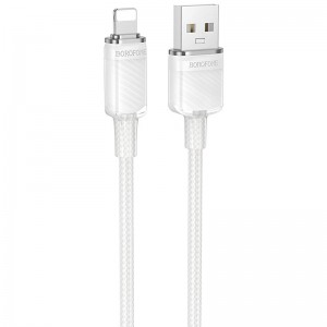 Дата кабель Borofone BU56 Succeed USB to Lightning 2.4A (1.2m)