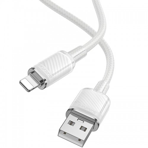 Дата кабель Borofone BU56 Succeed USB to Lightning 2.4A (1.2m)