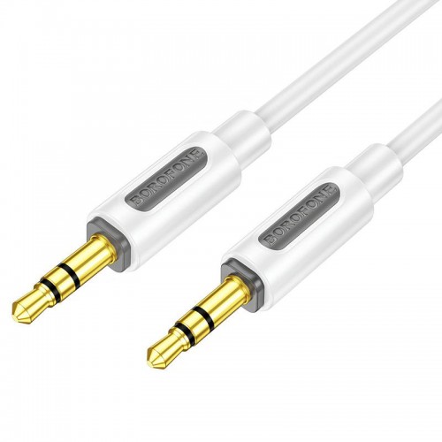 Аудио кабель Aux Borofone BL20 True sound silicone (1m)