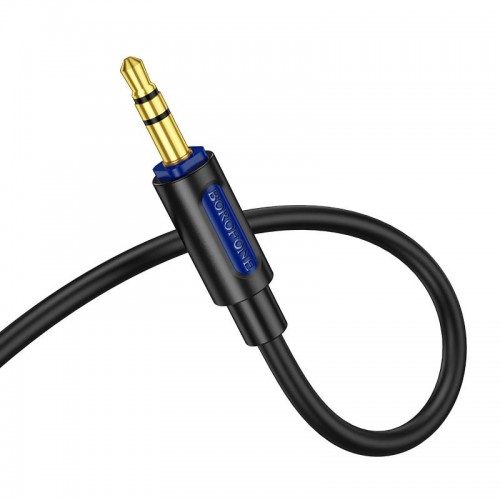 Аудио кабель Aux Borofone BL20 True sound silicone (1m)
