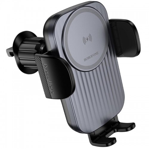 Автодержатель с БЗУ Borofone BH221 Path 15W (air outlet)