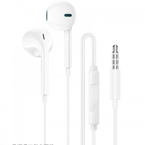 Наушники Borofone BM100 Fuente universal with microphone (3.5mm/1.2m)