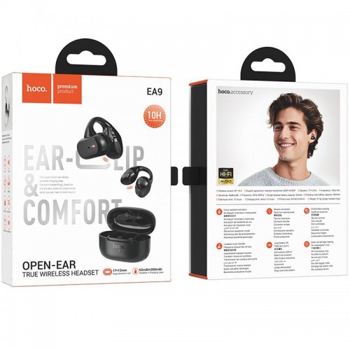 Беспроводные TWS наушники Hoco EA9 Clear sound clip-on