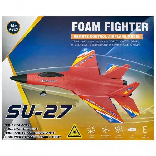 Літак на радіокеруванні SCHE HW28 SU27 Foam