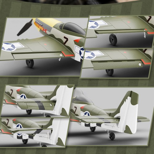 Літак на радіокеруванні SCHE W551 Four-channel Stunt Fighter